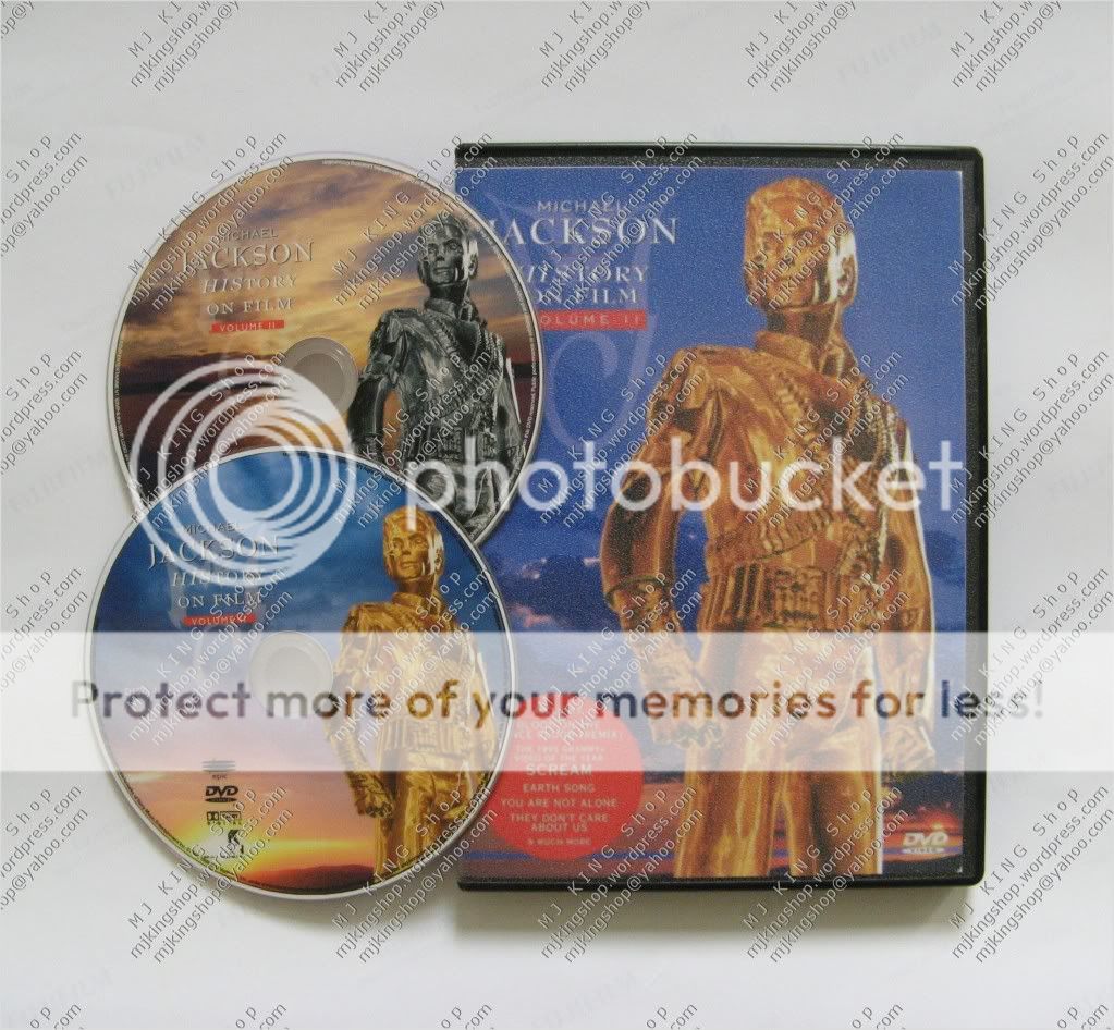 HIStory on Film Volume II MJ KING Shop