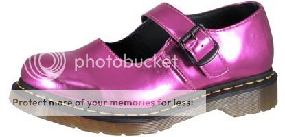 5026 Mary Jane Hot Pink Koram Flash