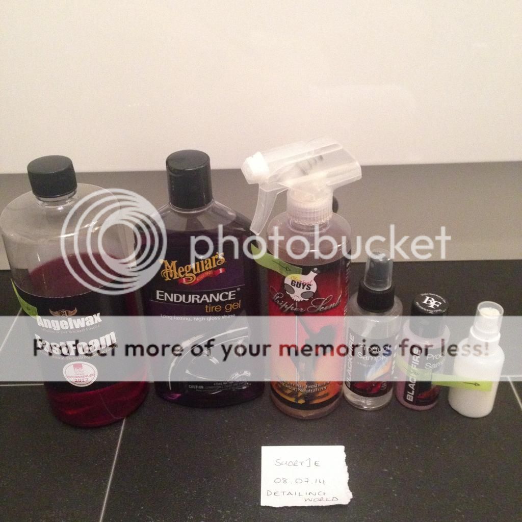 Clearout!! Angelwax Chemical Guys Car Chem Gyeon Blackfire Detailing