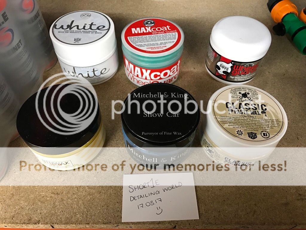 Auto Finesse Scholl Chemical Guys Mitchell & King Fourth Wax