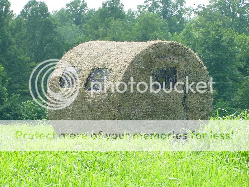 Round Bale Ground Blind Archery Talk Forum